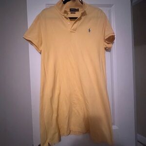 Ralph Lauren Cream Mesh Mini Dress